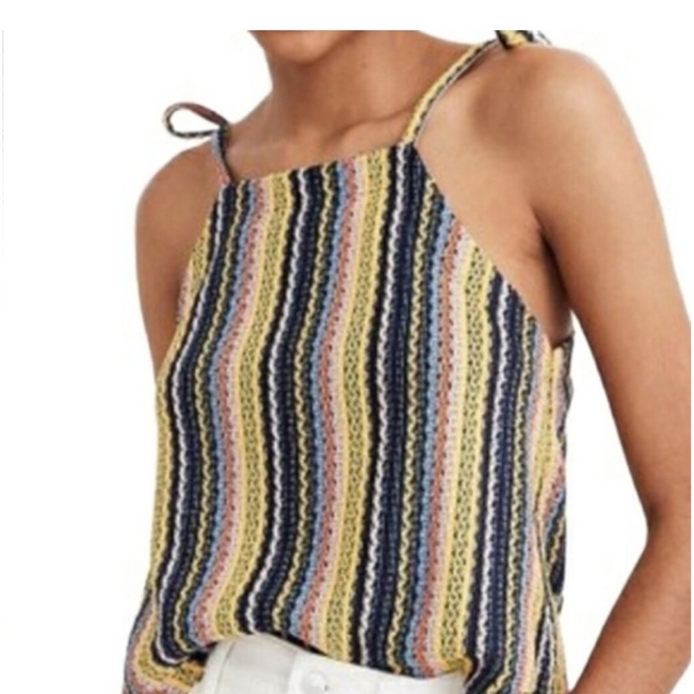 Madewell Multicolor Striped Knit Tank